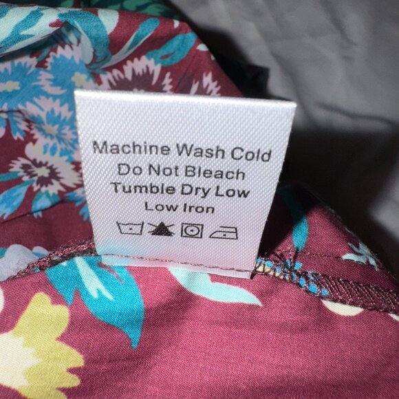 Tuckernuck Oxblood Verdant Floral Alice Dress - L - Picture 10 of 10